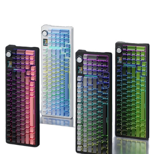 三巨SG99pro三模無線藍牙帶顯示屏客製化熱插拔機械鍵盤側刻漸變 三巨SG99pro三模無線藍牙帶顯示屏客製化熱插拔機械鍵盤側刻漸變