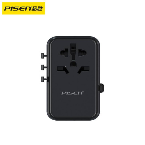 品勝國際萬能轉換插頭100W快充自帶伸縮線全球通用旅行轉換充電器 品勝國際萬能轉換插頭100W快充自帶伸縮線全球通用旅行轉換充電器