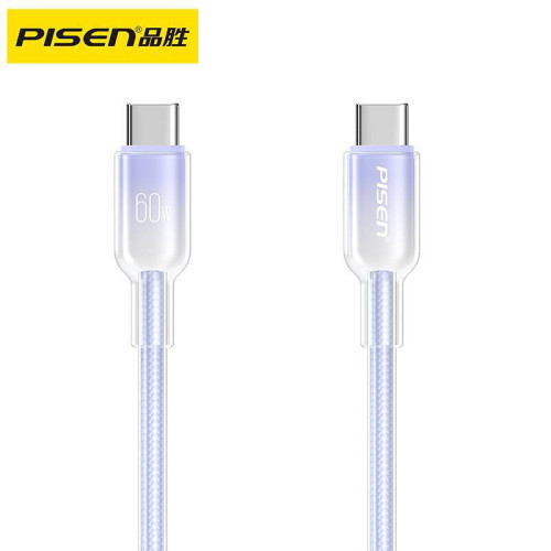 品勝TypeC漸變數據線PD30W充電線雙頭Type超級快充60W適用於1516P 品勝TypeC漸變數據線PD30W充電線雙頭Type超級快充60W適用於1516P