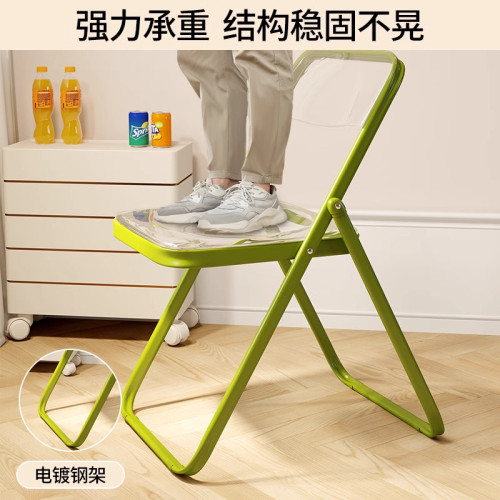 塑膠折曡椅子家用靠背椅網紅拍照椅宿舍餐椅會議辦公椅戶外折曡凳