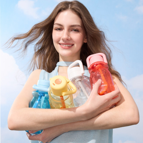 holoholo新品小奶杯吸管杯女高顔值學生塑膠杯可愛tritan母嬰材質 holoholo新品小奶杯吸管杯女高顔值學生塑膠杯可愛tritan母嬰材質