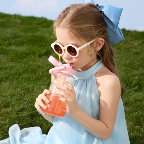 HOLOHOLO炫彩小奶杯夏季高顔值塑膠杯透明吸管杯學生時尚可攜式戶外 HOLOHOLO炫彩小奶杯夏季高顔值塑膠杯透明吸管杯學生時尚可攜式戶外