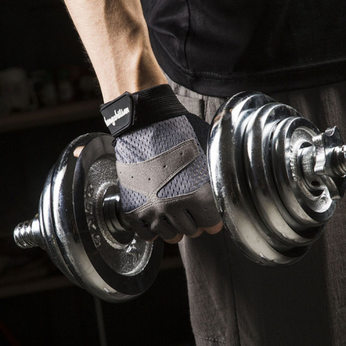 健身運動半指手套騎行透氣露指機車手套擼鐵擧重戶外登山護手掌套 健身運動半指手套騎行透氣露指機車手套擼鐵擧重戶外登山護手掌套