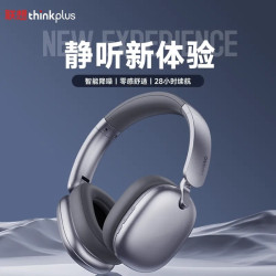 聯想thinkplus TH60無線藍牙耳機主動降噪高音質電競聽聲辨位長續