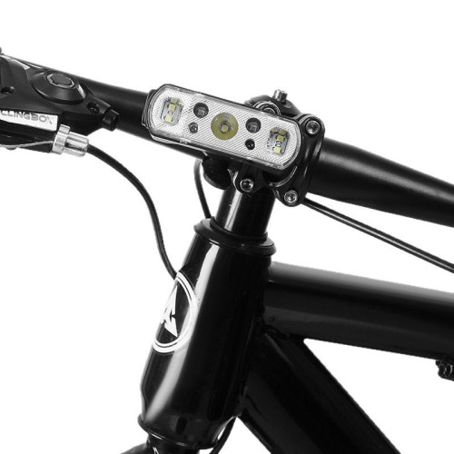 多功能揮手感應自行車前燈充電一體式快拆夜間騎行紅藍警示燈 多功能揮手感應自行車前燈充電一體式快拆夜間騎行紅藍警示燈