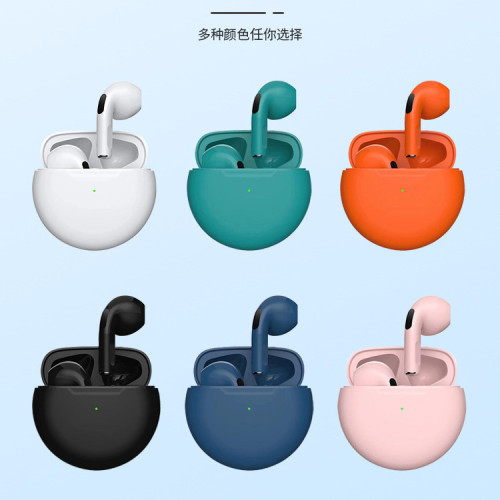 Pro6藍牙耳機真無線入耳式超長續航tws運動無線 Pro6藍牙耳機真無線入耳式超長續航tws運動無線