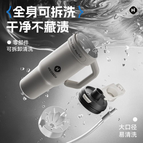 巨無霸冰霸杯陶瓷內膽保冷保溫水杯子超大容量男不鏽鋼辦公室車用 巨無霸冰霸杯陶瓷內膽保冷保溫水杯子超大容量男不鏽鋼辦公室車用