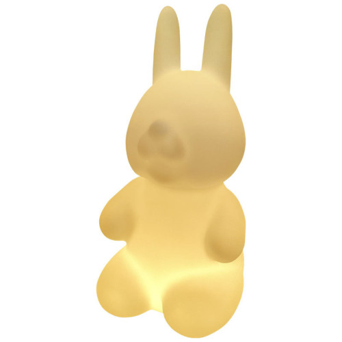 戶外防水庭院景觀LED七彩兔子動物造型燈中秋發光兔商場裝飾擺件