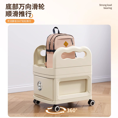 書包置物架可移動落地家用抽屜櫃收納架廚房雜物置物架桌面整理架 書包置物架可移動落地家用抽屜櫃收納架廚房雜物置物架桌面整理架