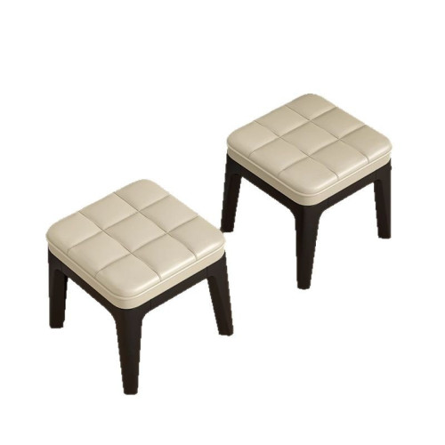 矮凳加厚軟包凳可曡放門口換鞋凳現代簡約家用客廳塑膠小板凳凳子 矮凳加厚軟包凳可曡放門口換鞋凳現代簡約家用客廳塑膠小板凳凳子