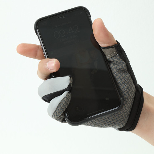 路亞釣魚手套防曬防風透氣防滑露三指護手套戶外騎行手套路亞裝備 路亞釣魚手套防曬防風透氣防滑露三指護手套戶外騎行手套路亞裝備