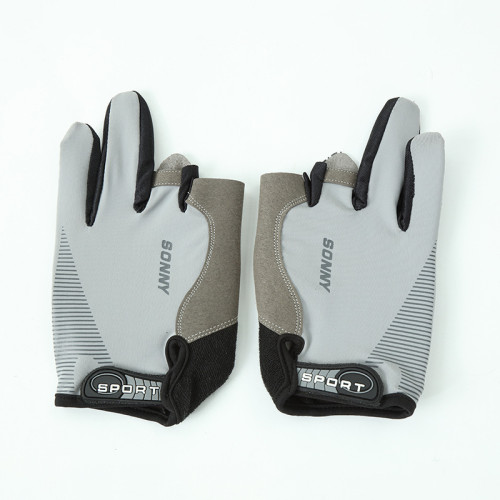 路亞釣魚手套防曬防風透氣防滑露三指護手套戶外騎行手套路亞裝備 路亞釣魚手套防曬防風透氣防滑露三指護手套戶外騎行手套路亞裝備