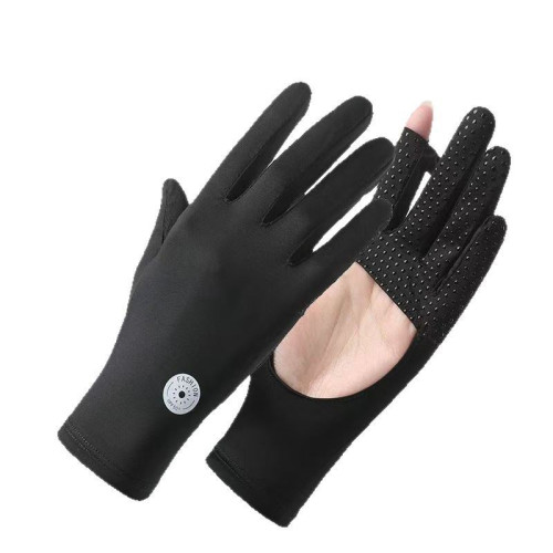 掌心鏤空自行車手套露指騎行手套戶外透氣可觸控螢幕夏季防紫外線手套 掌心鏤空自行車手套露指騎行手套戶外透氣可觸控螢幕夏季防紫外線手套