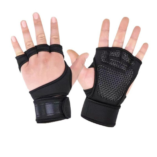 護腕健身手套啞鈴擧重單杠防滑護腕護掌引體向上運動健身器械手套 護腕健身手套啞鈴擧重單杠防滑護腕護掌引體向上運動健身器械手套