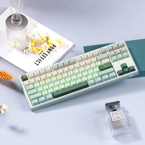 RK-R87Pro AI智能機械鍵盤可音控識別多語種辦公電競deepseek模型 RK-R87Pro AI智能機械鍵盤可音控識別多語種辦公電競deepseek模型