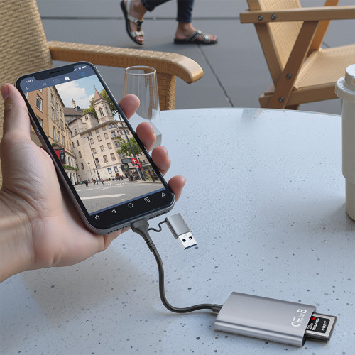 cfa讀卡器cfeb儲存卡相機適用索尼天碩雷克沙大鯨魚富士手機電腦