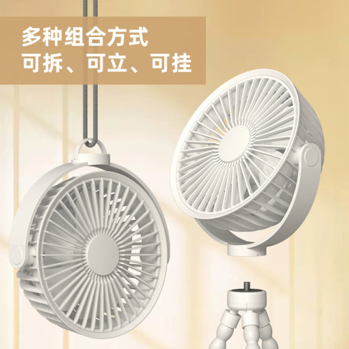 桌面充電款八爪魚嬰兒車風扇學生隨身宿舍充電可折曡家 桌面充電款八爪魚嬰兒車風扇學生隨身宿舍充電可折曡家