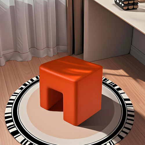 換鞋凳加厚家用成人塑膠板凳餐桌椅浴室茶幾熟膠小方凳子直髮 換鞋凳加厚家用成人塑膠板凳餐桌椅浴室茶幾熟膠小方凳子直髮