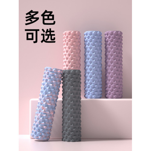 瑜珈泡沫軸浮點滾柱純實心肌肉放松按摩柱狼牙滾健身海綿按摩實心 瑜珈泡沫軸浮點滾柱純實心肌肉放松按摩柱狼牙滾健身海綿按摩實心