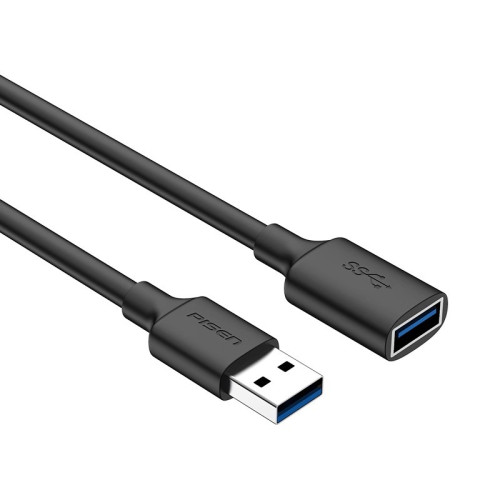 品勝usb2.0數據延長線公對母轉接頭連電腦滑鼠鍵盤打印機u盤電源2