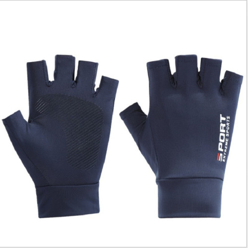 騎行手套戶外公路山地車自行車單車露二指半指釣魚路亞健身護手套 騎行手套戶外公路山地車自行車單車露二指半指釣魚路亞健身護手套
