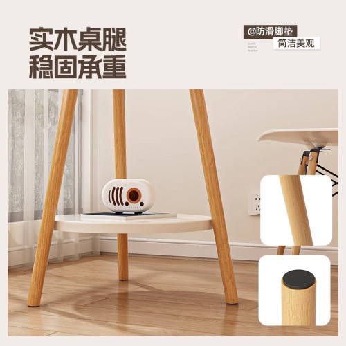 茶幾小桌子休息區接待小型圓桌客廳家用邊幾出租屋茶桌臥室床邊桌