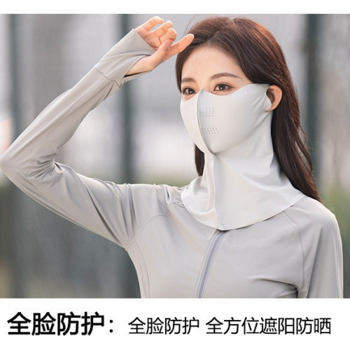 戶外運動夏季臉基尼遮全臉脖套騎行圍脖外賣防紫外線防風防塵面罩 戶外運動夏季臉基尼遮全臉脖套騎行圍脖外賣防紫外線防風防塵面罩