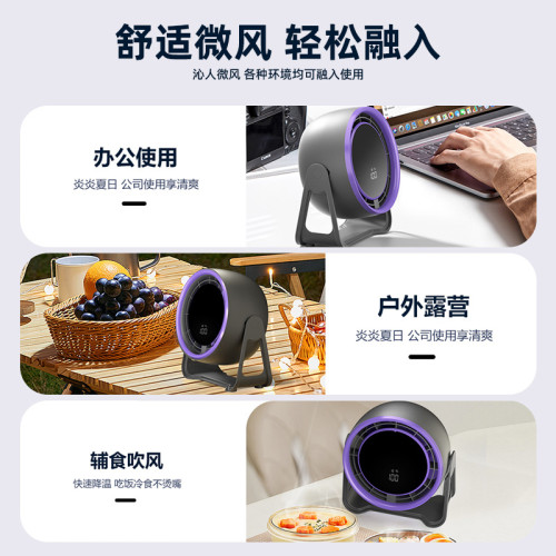 100檔大風力桌面小風扇USB高速循環靜音超長續航學生宿舍戶外風扇 100檔大風力桌面小風扇USB高速循環靜音超長續航學生宿舍戶外風扇