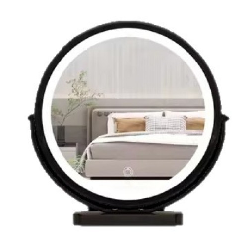 2025新款桌上型智能led化妝鏡帶燈女生房間桌面網紅主臥梳妝台鏡子 2025新款桌上型智能led化妝鏡帶燈女生房間桌面網紅主臥梳妝台鏡子