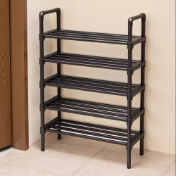 鞋架家用門口室內簡易多層樓道出租屋用宿舍塑膠防塵鞋櫃