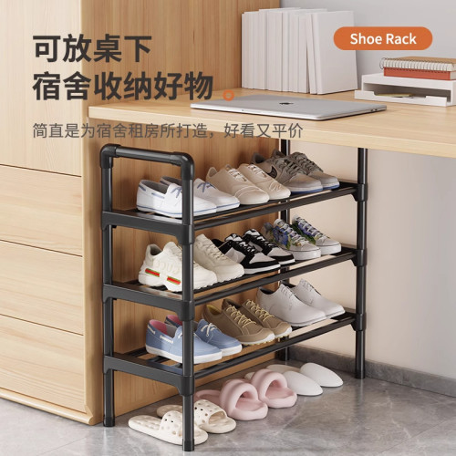 鞋架家用門口室內簡易多層樓道出租屋用宿舍塑膠防塵鞋櫃 鞋架家用門口室內簡易多層樓道出租屋用宿舍塑膠防塵鞋櫃