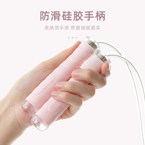 鋼絲跳繩專業成人競速減肥學生比賽成人燃脂中考專用健身軸承繩子 鋼絲跳繩專業成人競速減肥學生比賽成人燃脂中考專用健身軸承繩子