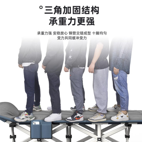 折曡床單人辦公室午睡躺椅醫院陪護床成人家用工位午休神器行軍床 折曡床單人辦公室午睡躺椅醫院陪護床成人家用工位午休神器行軍床