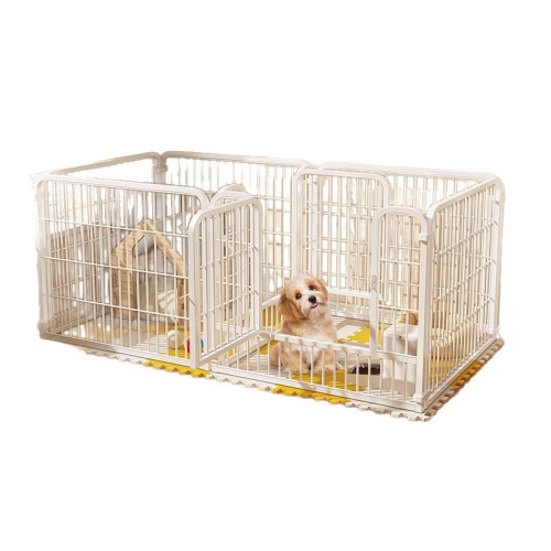 訓練厠所寵物圍欄貓狗家用柵欄室內組合貓籠狗籠子防越獄中小型犬 訓練厠所寵物圍欄貓狗家用柵欄室內組合貓籠狗籠子防越獄中小型犬