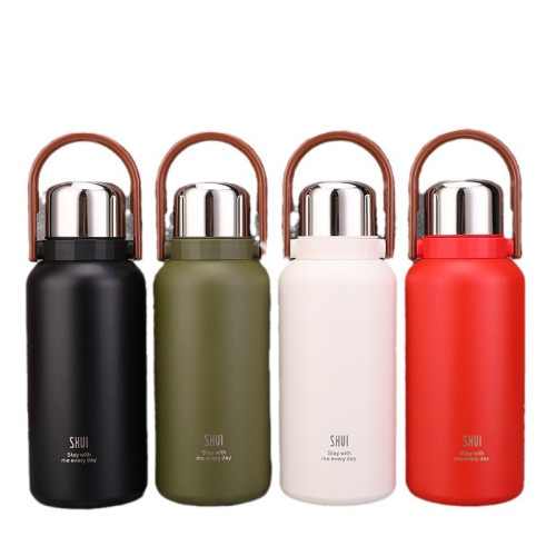 珍水提手保溫杯男士大容量運動水壺學生喝水杯子不鏽鋼保溫壺泡茶 珍水提手保溫杯男士大容量運動水壺學生喝水杯子不鏽鋼保溫壺泡茶