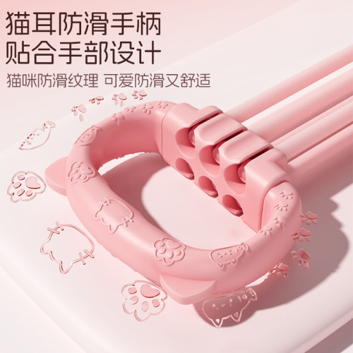 致佳可拆卸六管拉力器女開肩美背家用健身彈力帶六管練背拉力 致佳可拆卸六管拉力器女開肩美背家用健身彈力帶六管練背拉力