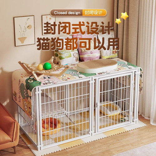 寵物狗籠子圍欄柵欄室內小型中型犬護欄自由柯基泰迪比熊專用狗窩 寵物狗籠子圍欄柵欄室內小型中型犬護欄自由柯基泰迪比熊專用狗窩