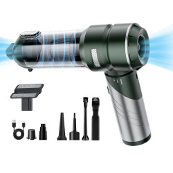 新款車用吸塵器家用充電可攜式手持無刷小型吹塵器大吸力吸塵機