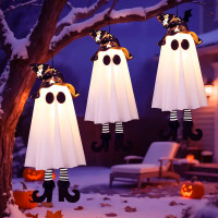 嚴選萬聖節裝飾幽靈女巫掛件halloween恐怖氛圍場地布置道具掛飾