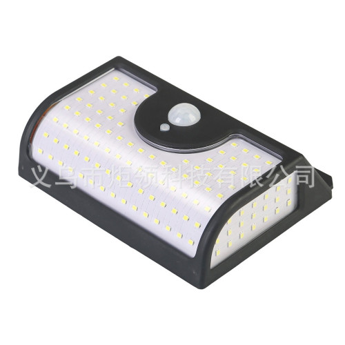 現款134LED太陽能燈三面壁燈天黑自動亮感應家用太陽能庭院燈 現款134LED太陽能燈三面壁燈天黑自動亮感應家用太陽能庭院燈