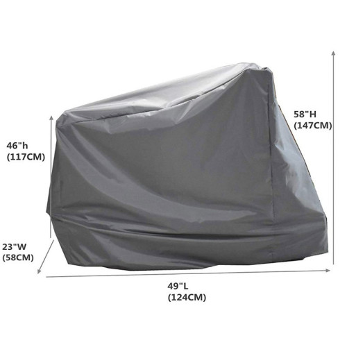 直立式自行車健身車保護罩動感單車防雨罩山地車防塵套電動車車衣 直立式自行車健身車保護罩動感單車防雨罩山地車防塵套電動車車衣