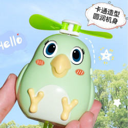 【新品】小鳥鴨手持小風扇幼兒跟隨雞搖擺可愛鴨兒童卡皮巴拉