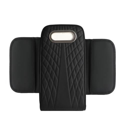 汽車扶手箱墊增高墊納帕皮天使紋款紙巾收納多功能通用車用肘托墊 汽車扶手箱墊增高墊納帕皮天使紋款紙巾收納多功能通用車用肘托墊