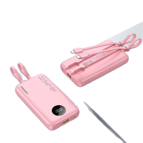 品勝10000安培充電寶自帶雙線適用華爲小米蘋果15專用1萬行動電源 品勝10000安培充電寶自帶雙線適用華爲小米蘋果15專用1萬行動電源