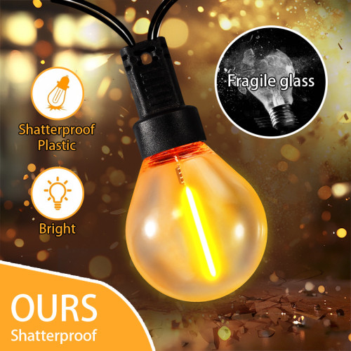 G40太陽能流星雨泡泡燈串防水耐摔露營帳篷婚慶庭院布置裝飾 G40太陽能流星雨泡泡燈串防水耐摔露營帳篷婚慶庭院布置裝飾