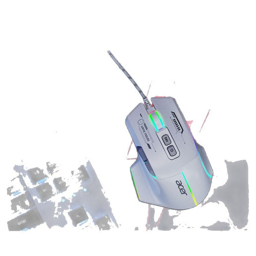 宏基OMW950電競遊戯滑鼠有線低音RGB宏編程吃雞辦公電腦筆電通 宏基OMW950電競遊戯滑鼠有線低音RGB宏編程吃雞辦公電腦筆電通