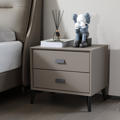 意式極簡床雙人床現代簡約主臥大床1米8軟包高腳小戶型齊邊真皮床 意式極簡床雙人床現代簡約主臥大床1米8軟包高腳小戶型齊邊真皮床