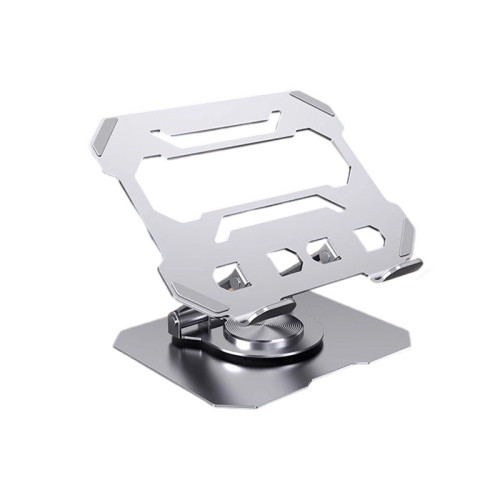 全金屬360度旋轉折曡筆記型電腦支架桌面平板支撐架通用支架