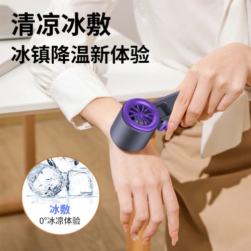 新款T15S手持製冷冰敷風扇 usb迷你可攜式折曡掛脖高速渦力風扇 新款T15S手持製冷冰敷風扇 usb迷你可攜式折曡掛脖高速渦力風扇