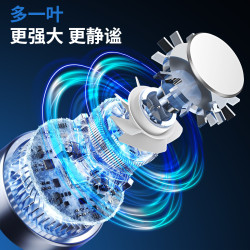 新款usb迷你數顯高速手持暴力渦輪風扇T18機甲冰敷透明小風扇